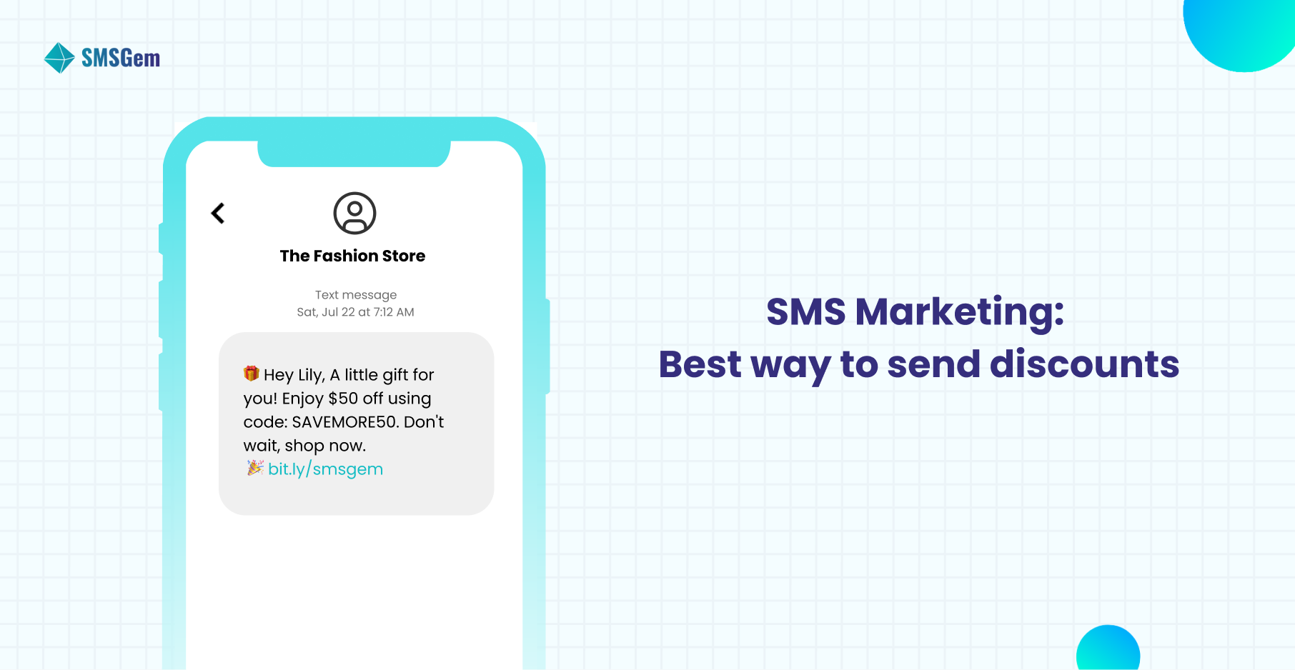 SMS Marketing is the best way to send discounts